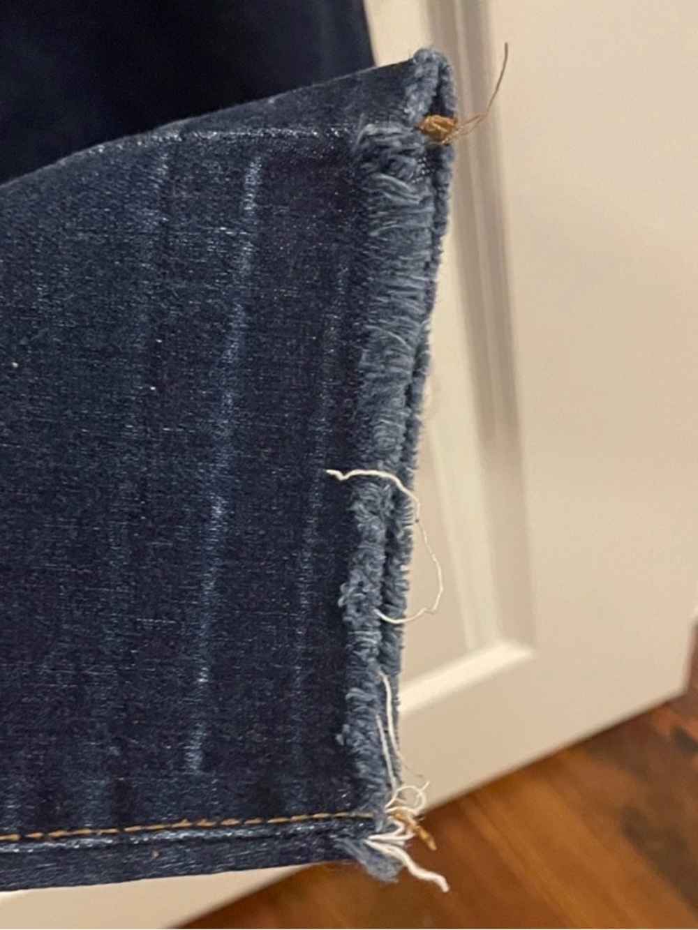 Women's Skinny Jeans Trio - Dark Blue, Medium Blue, Light Blue Distressed - Picture 8 of 11